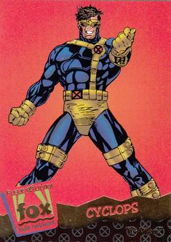 1995 Ultra Fox Kids Network #94 Cyclops Front