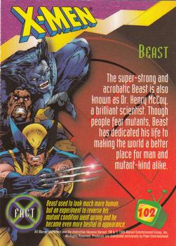 1995 Ultra Fox Kids Network #102 Beast Back