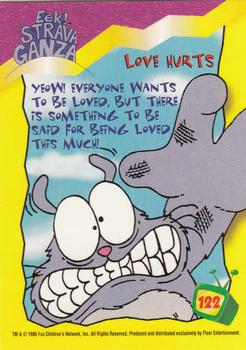 1995 Ultra Fox Kids Network #122 Love Hurts Back