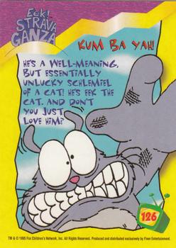 1995 Ultra Fox Kids Network #126 Kum Ba Yah! Back