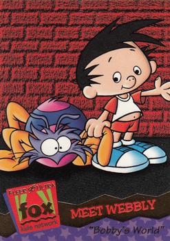 1995 Ultra Fox Kids Network #137 Meet Weebly Front