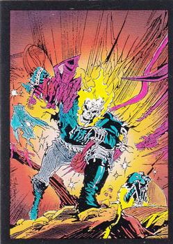 1992 Comic Images Ghost Rider II #4 Asleep Front