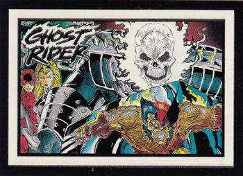 1992 Comic Images Ghost Rider II - Glow in the Dark #G5 Wolverine Front