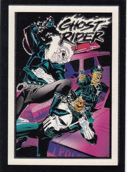 1992 Comic Images Ghost Rider II - Glow in the Dark #G7 Punisher Front
