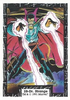 1991 Comic Images The Incredible Hulk #28 Dr. Strange Front