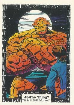 1991 Comic Images The Incredible Hulk #45 The Thing? Front