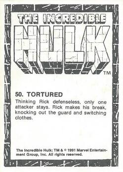 1991 Comic Images The Incredible Hulk #50 Tortured Back