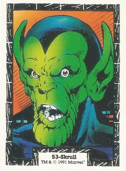 1991 Comic Images The Incredible Hulk #53 Skrull Front