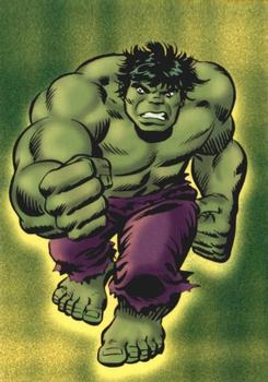 2003 Topps The Incredible Hulk #1 The Incredible Hulk Trading Cards / Checklist Front