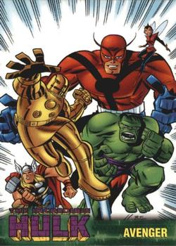 2003 Topps The Incredible Hulk #4 Avenger Front
