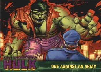 2003 Topps The Incredible Hulk #6 One Against an Army Front