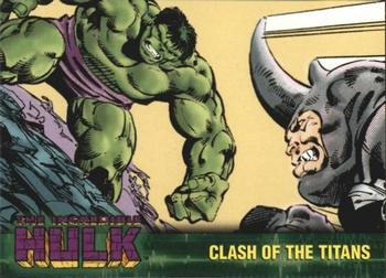 2003 Topps The Incredible Hulk #12 Clash of the Titans Front