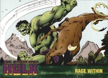 2003 Topps The Incredible Hulk #14 Rage Within Front