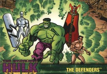 2003 Topps The Incredible Hulk #17 The Defenders Front