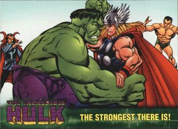 2003 Topps The Incredible Hulk #19 The Strongest There Is! Front