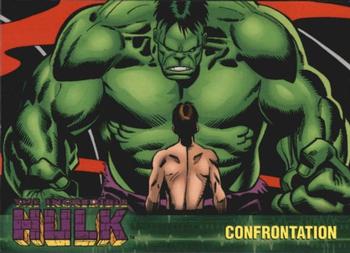 2003 Topps The Incredible Hulk #30 Confrontation Front
