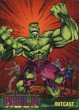 2003 Topps The Incredible Hulk #33 Outcast Front
