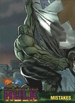 2003 Topps The Incredible Hulk #34 Mistakes Front