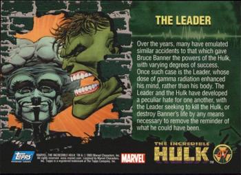 2003 Topps The Incredible Hulk #47 The Leader Back