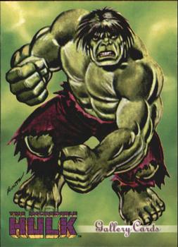 2003 Topps The Incredible Hulk #65 Comicbook legend John Romita Sr. painted thi Front