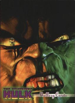 2003 Topps The Incredible Hulk #69 Haberlin's eye-popping computer-graphic comi Front