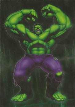 2003 Topps The Incredible Hulk - Gamma Ray Foil #9 The Incredible Hulk Front