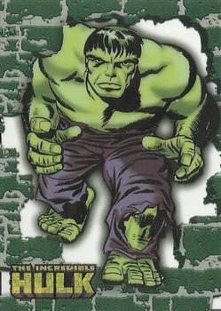 2003 Topps The Incredible Hulk - Crystal Clear #1 Hulk Front