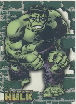 2003 Topps The Incredible Hulk - Crystal Clear #3 Hulk Front