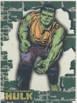 2003 Topps The Incredible Hulk - Crystal Clear #4 Hulk Front