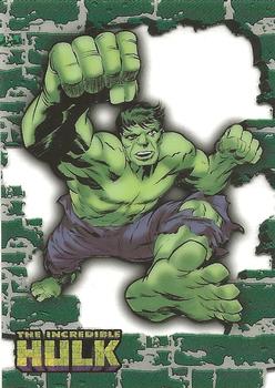 2003 Topps The Incredible Hulk - Crystal Clear #5 Hulk Front