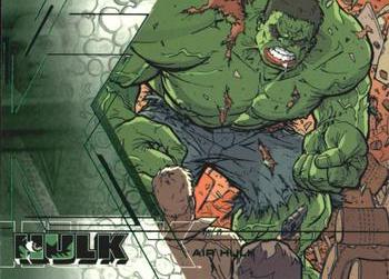 2003 Upper Deck The Hulk Film and Comic #37 Air Hulk Front