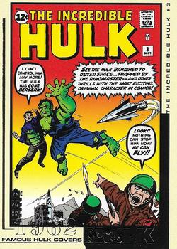 2003 Upper Deck The Hulk Film and Comic - Famous Hulk Covers #FC03 The Incredible Hulk Cover #3 - 1962 Front