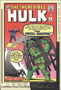 2003 Upper Deck The Hulk Film and Comic - Famous Hulk Covers #FC06 The Incredible Hulk Cover #6 - 1963 Front