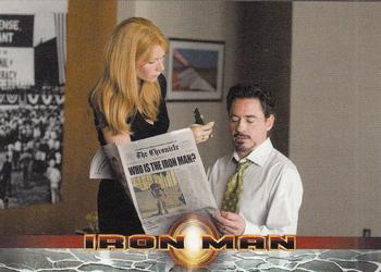 2008 Rittenhouse Iron Man #52 Tony Stark / Pepper Potts Front