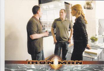 2008 Rittenhouse Iron Man #55 Jon Favreau / Kevin Feige / Gwyneth Paltrow Front