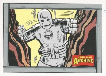 2008 Rittenhouse Iron Man - Iron Man Archives (Tales of Suspense) #AR1 #39 ... builds an iron body-suit of armor. Front