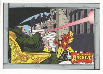 2008 Rittenhouse Iron Man - Iron Man Archives (Tales of Suspense) #AR5 #50 Iron Man confronts the deadly Mandarin for Front