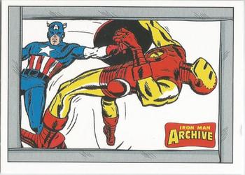 2008 Rittenhouse Iron Man - Iron Man Archives (Tales of Suspense) #AR8 #58 ... Iron Man takes on Captain America Front