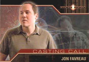 2008 Rittenhouse Iron Man - Casting Call #CC9 Jon Favreau Front