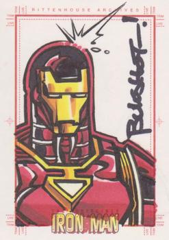 2008 Rittenhouse Iron Man - SketchaFEX #NNO James Bukauskas Front