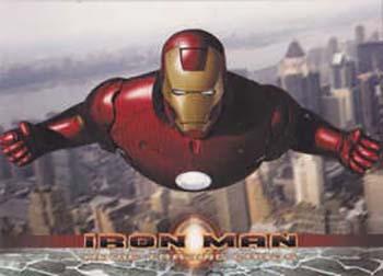 2008 Rittenhouse Iron Man - Promos #P3 Flying Over City Front