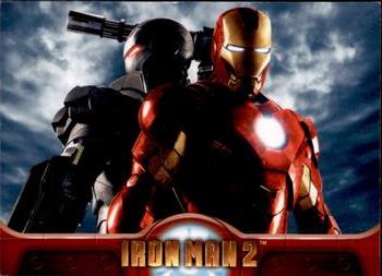 2010 Upper Deck Iron Man 2 #01 Title Card / Checklist Front