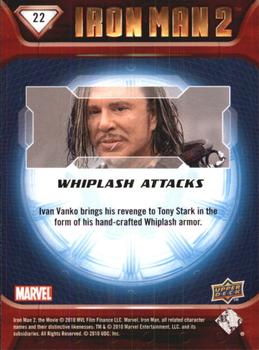 2010 Upper Deck Iron Man 2 #22 Whiplash Attacks Back