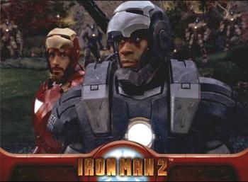 2010 Upper Deck Iron Man 2 #55 Iron Man and War Machine Front