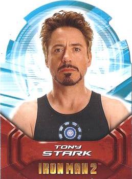 2010 Upper Deck Iron Man 2 - Actors Die Cut #AH1 Tony Stark Front