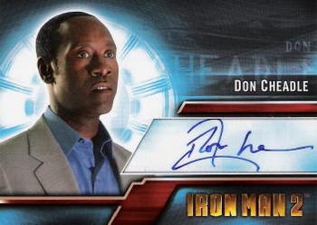 2010 Upper Deck Iron Man 2 - Autographs #A4 Don Cheadle Front