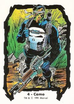 1991 Comic Images Marvel Comics Jim Lee II #4 Camo Front
