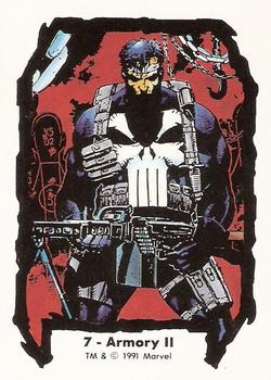 1991 Comic Images Marvel Comics Jim Lee II #7 Armory II Front