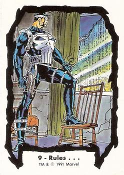 1991 Comic Images Marvel Comics Jim Lee II #9 Rules... Front