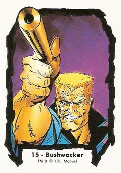 1991 Comic Images Marvel Comics Jim Lee II #15 Bushwacker Front